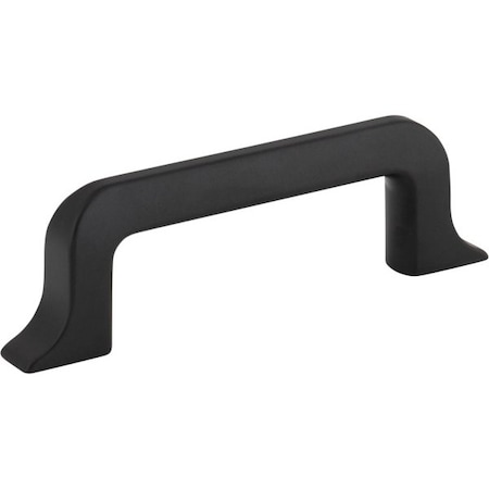 3 Center-to-Center Matte Black Callie Cabinet Pull